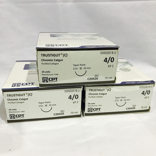 Chỉ Phẫu Thuật Chromic Catgut số 2 C60A50