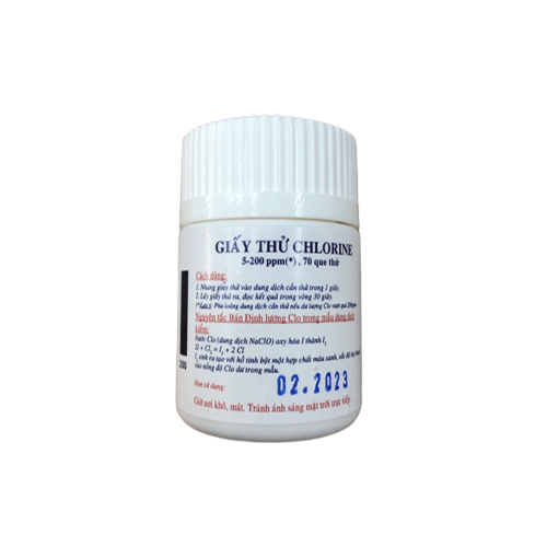 Giấy Thử Chlorine 5-200ppm