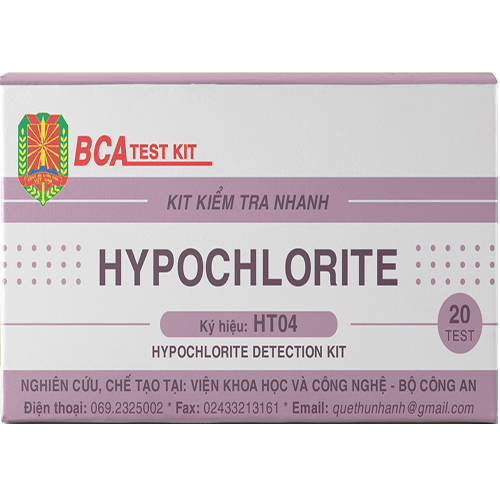 Kit Kiểm Tra Nhanh Hypochlorid