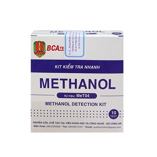 Kit Kiểm Tra Nhanh Methanol Trong Rượu